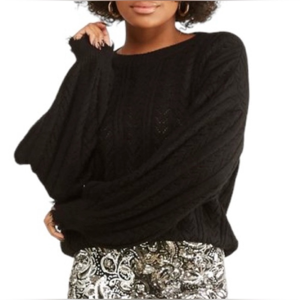 Nation LTD | Ruthie Distressed Alpaca Blend Sweater | Small | Like‎ New!!